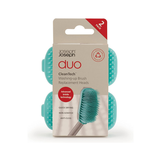 DUO Washing-up Brush Replacement Heads (2-pack) - Mint