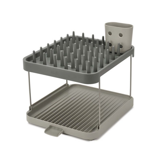 DUO 2-Tier Dish Rack - Grey