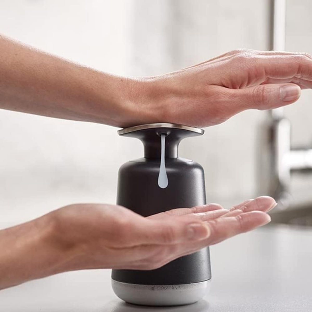 Presto Hygienic Soap Dispenser - Grey