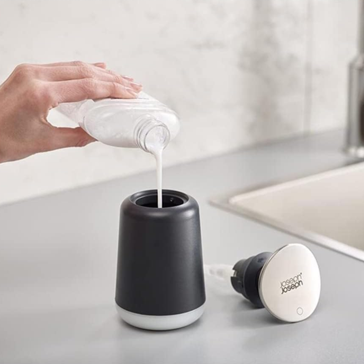 Presto Hygienic Soap Dispenser - Grey