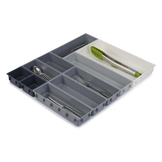 Blox 10-piece Drawer Organiser Set - Grey