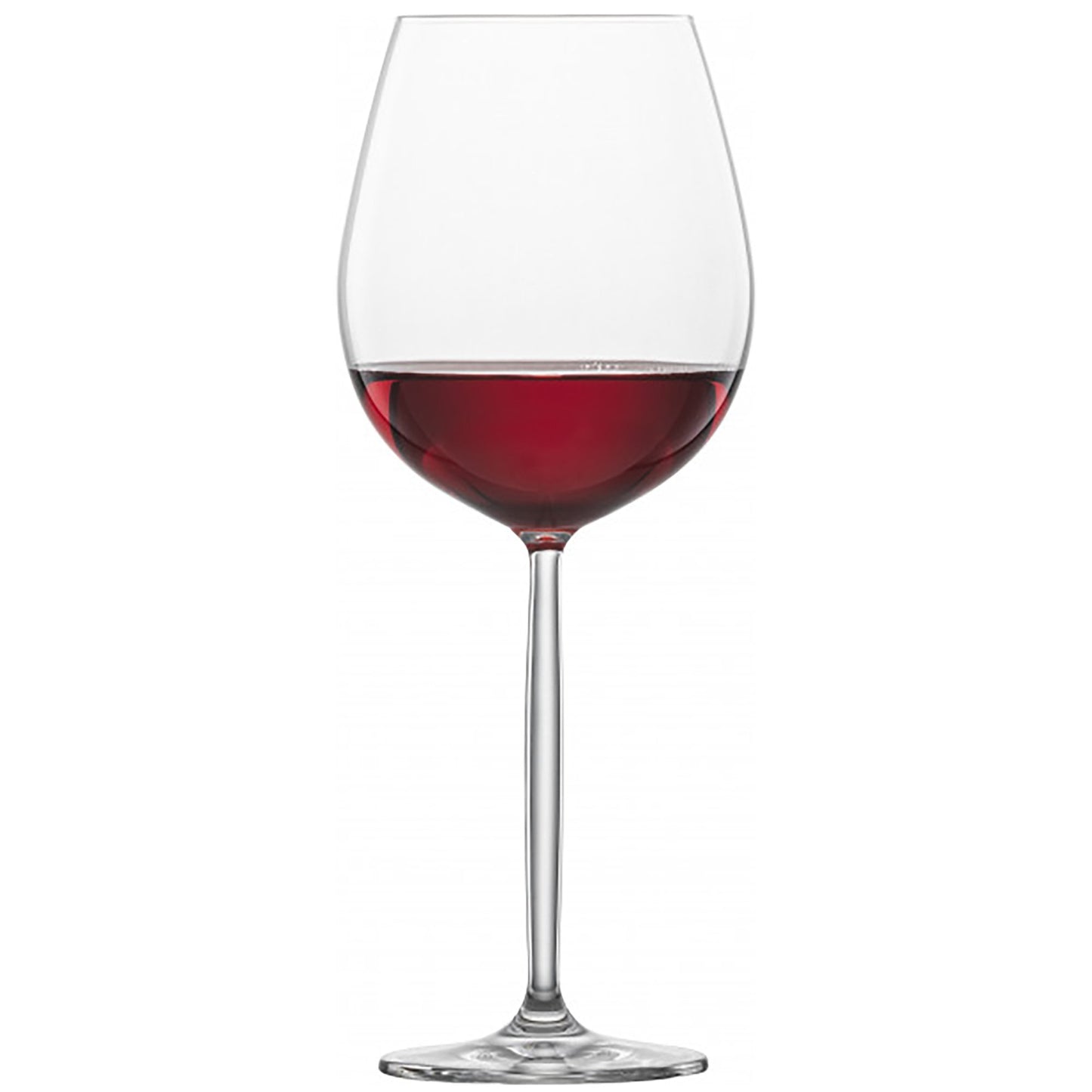 Diva Burgundy Red Wine Glass (Set of 6)