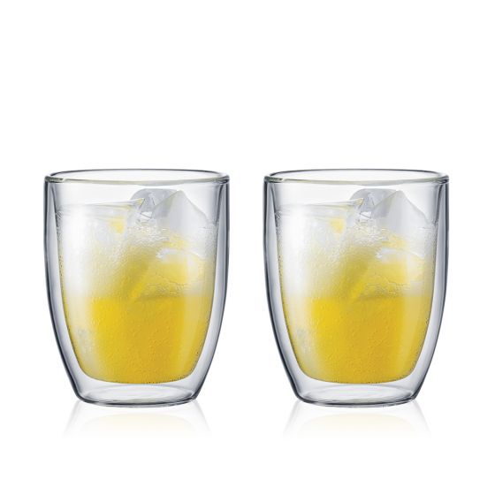 Bistro Double Wall Glass (Set of 2), 0.45L, 15oz