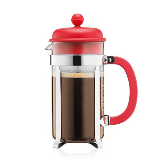 Caffettiera French Press Coffee Maker 8 Cup, 1.0L - Red