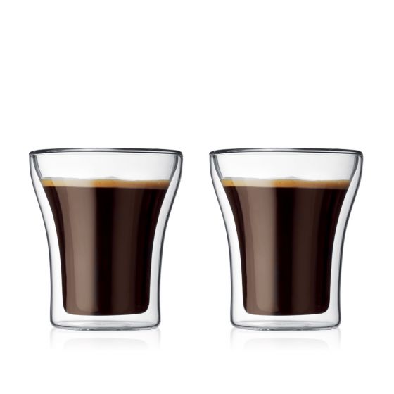 Assam Double Wall Glass Small (Set of 2), 0.2L, 6oz