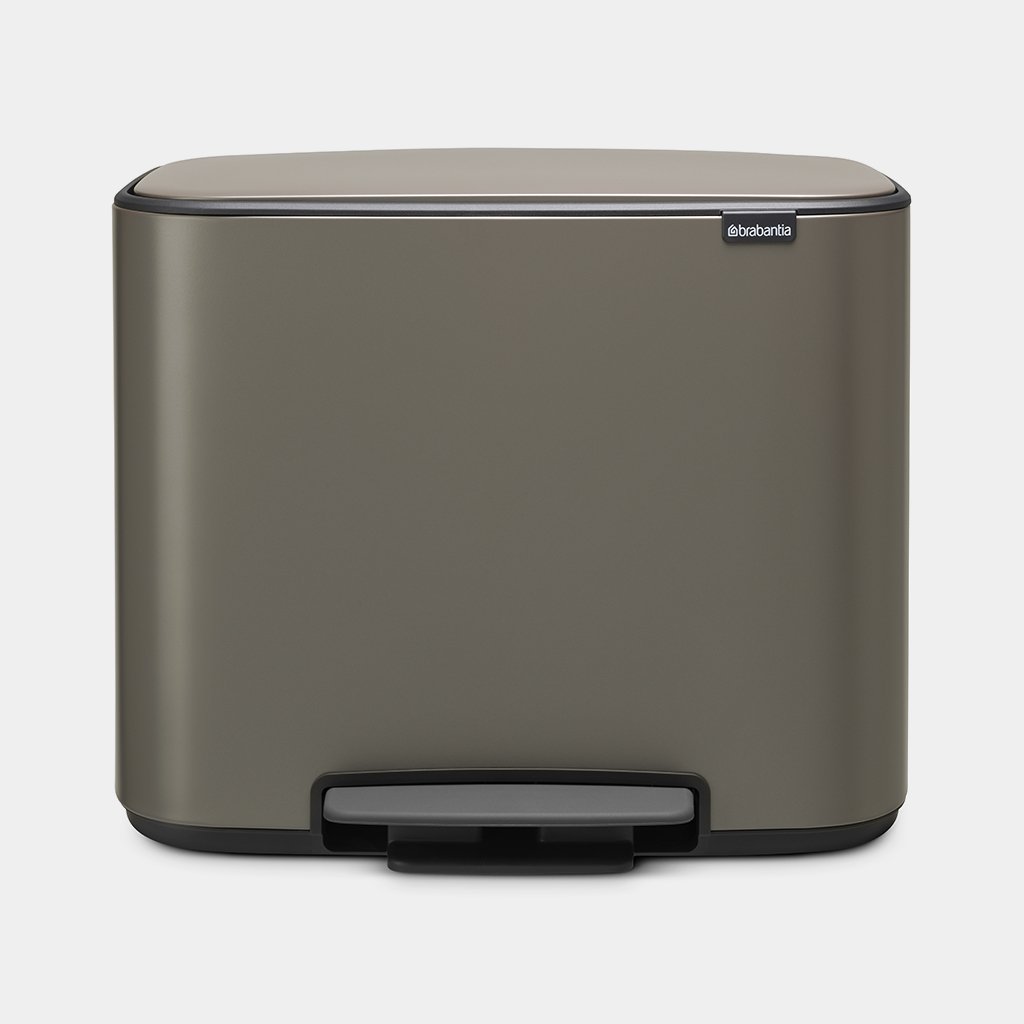 Bo Pedal Bin 36 Litre - Platinum