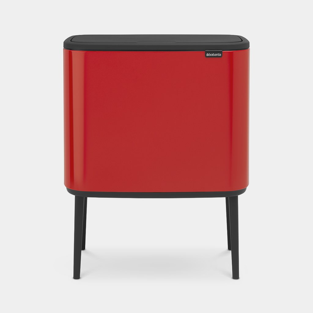 Bo Touch Bin 36 Litre - Passion Red