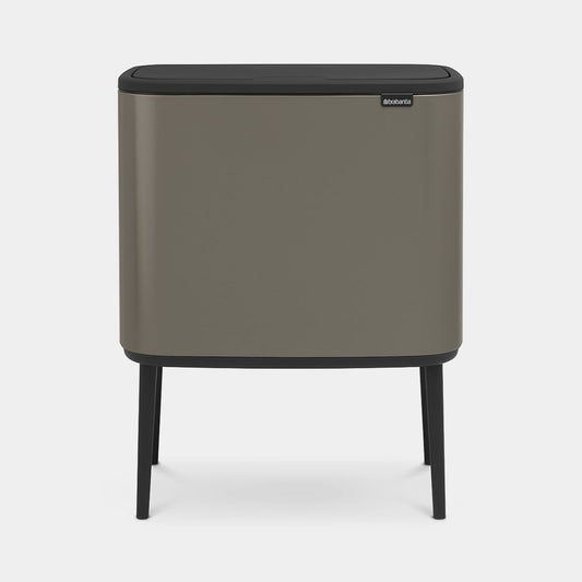 Bo Touch Bin 36 Litre - Platinum