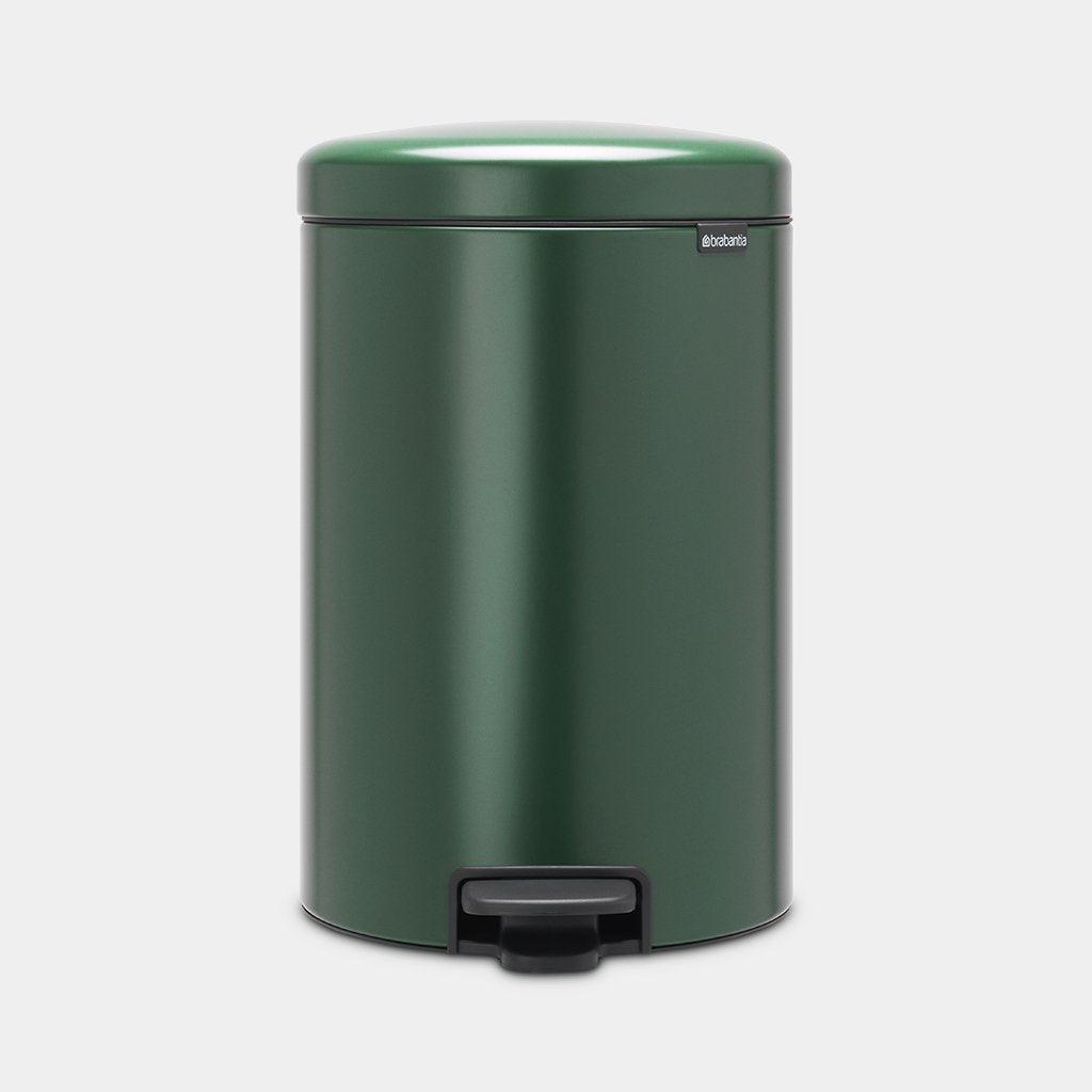 NewIcon Pedal Bin Silent 20 Litre - Pine Green