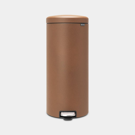 NewIcon Pedal Bin Silent 30 Litre - Mineral Cinnamon