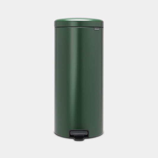 NewIcon Pedal Bin Silent 30 Litre - Pine Green